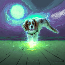 Pet Psychedelic AI avatar/profile picture for dogs
